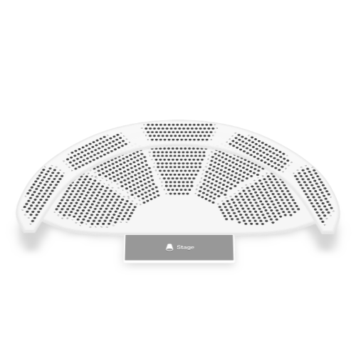 Vivian Beaumont Theatre seating chart at SeatingCharts.io